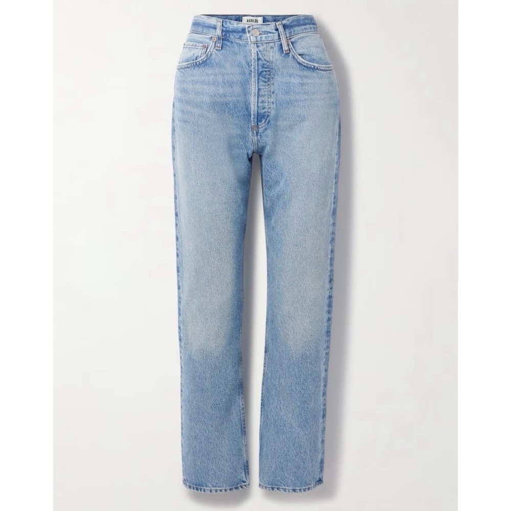 AGOLDE High-Rise Straight Jeans